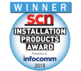 SCN: Installation Products Award Infocomm 2018 - Winner
