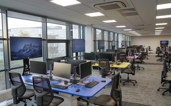 Multifunktionaler Unterrichtsraum für aktives Lernen, Universität Dundee, Dalhousie Gebäude