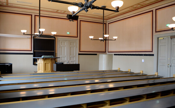 Classroom at The University of Oslo