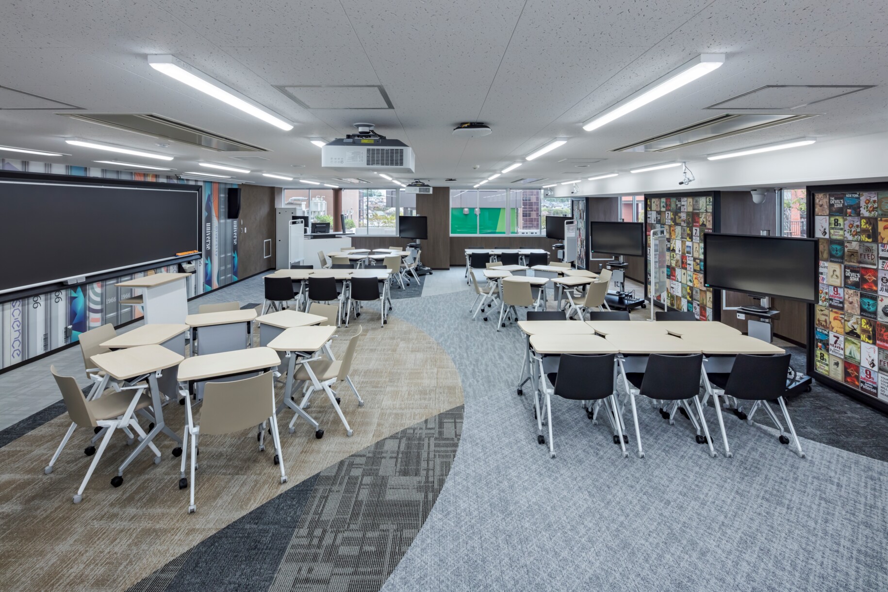 Active learning classroom Teikyo University, Tokyo, Japan