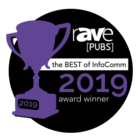 Award: Rave - Best of InfoComm 2019