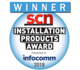 SCN: Installation Products Award Infocomm 2018 - Winner