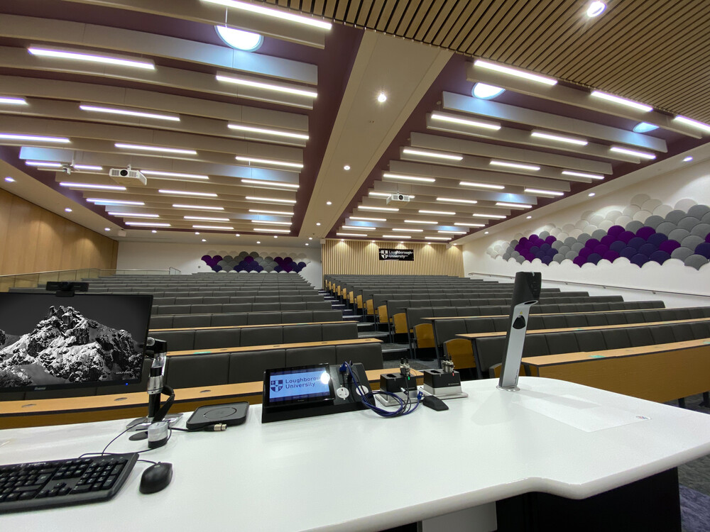 Loughborough University, UK: Live imaging of digital content together with physical objects and handwriting capture for in-person, online and hybrid learning.