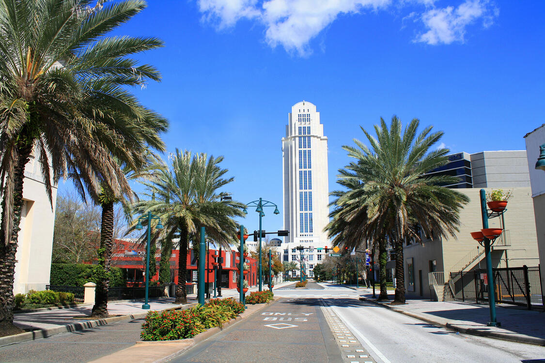 Vista esterna della Ninth Judicial Circuit Court of Florida