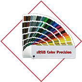 Precyzja kolorów sRGB